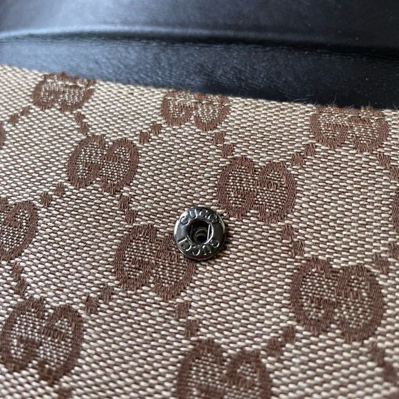 EXCELLENT CONDITION! Authentic Gucci GG Monogram Logo Jackie Wallet - Picture 2 of 13